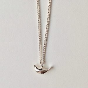 Silver Bird Necklace