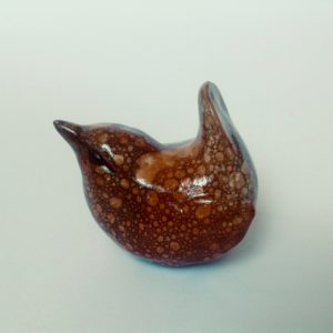 Ceramic Tiny Sitting Wren