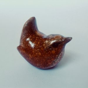 Ceramic Tiny Sitting Wren