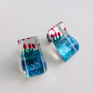 Acrylic Two Bump Studs