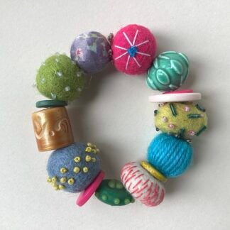 Felt & Found Bead Bracelet