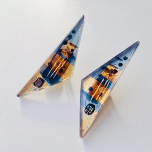 Acrylic Flat Triangle One Off Clips