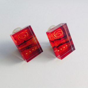 'Red Oblong Block' Clips