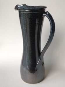 Blue Black Salt Glaze Jug