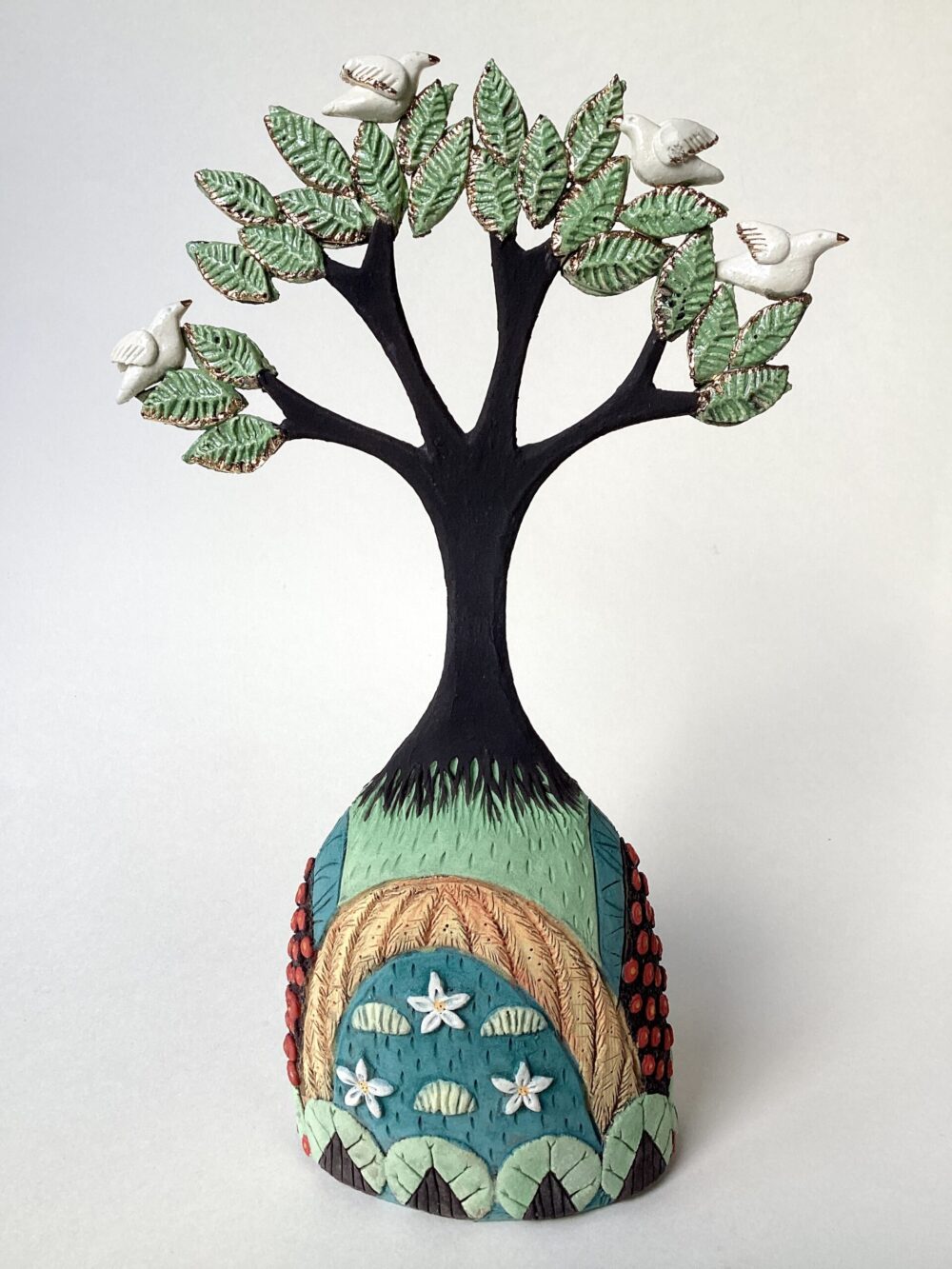 ‘Small Bird Landscape with Tree’