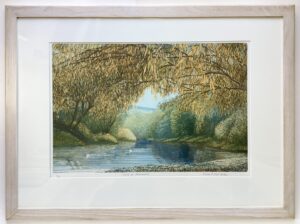 ‘Swans at Bredwardine'