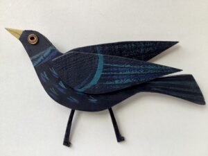 ‘Strutting Blackbird’
