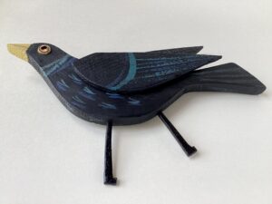 ‘Strutting Blackbird’