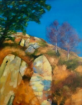 'Rocks at the Elan Valley'