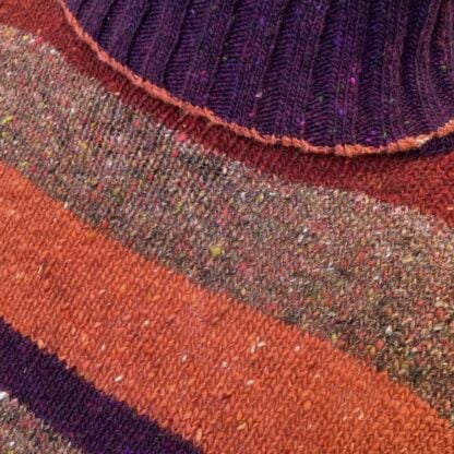 Bordeaux Striped Marcia Pullover