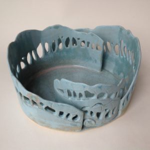 Oval Skyline Trees Vessel