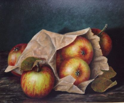 'Apples in Paper Bag'