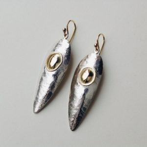 Silver Drop Earrings