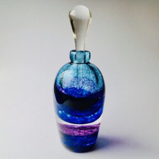 Purple & Blue Banded Scent Bottle