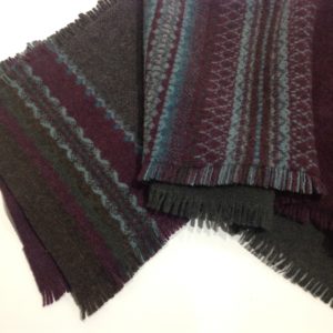 Alba Fringed Scarf in Selkie