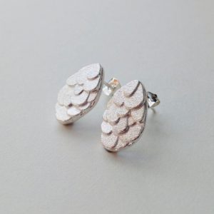 Silver Kimana Studs Medium