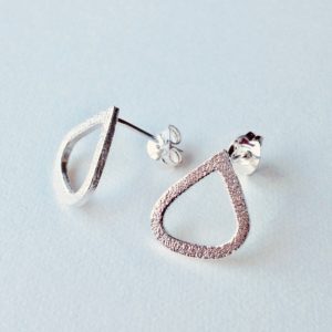 Silver Wing Studs Small