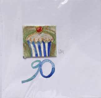 ‘90’ Handmade Birthday Card