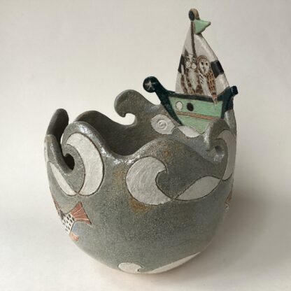 ‘Beside the Sea’ Pot