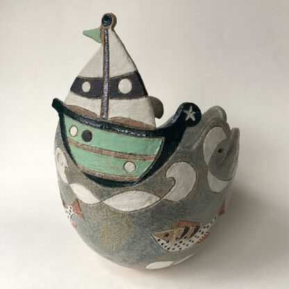‘Beside the Sea’ Pot