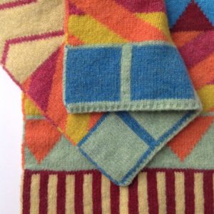 ‘Liberty’ Lambswool Scarf in Tansy