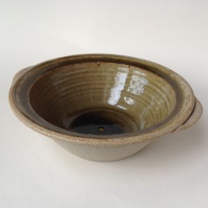 Salt Glazed Stoneware Serving Dish