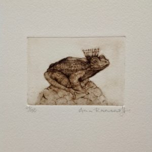 'Frog Prince'  Etching