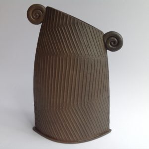 Textured Terracotta Vessel 5