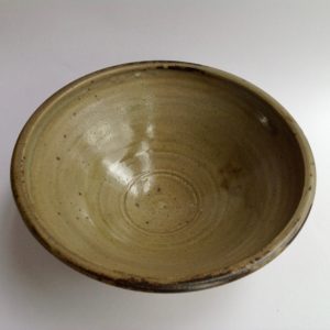 Salt Glazed Stoneware Large Bowl