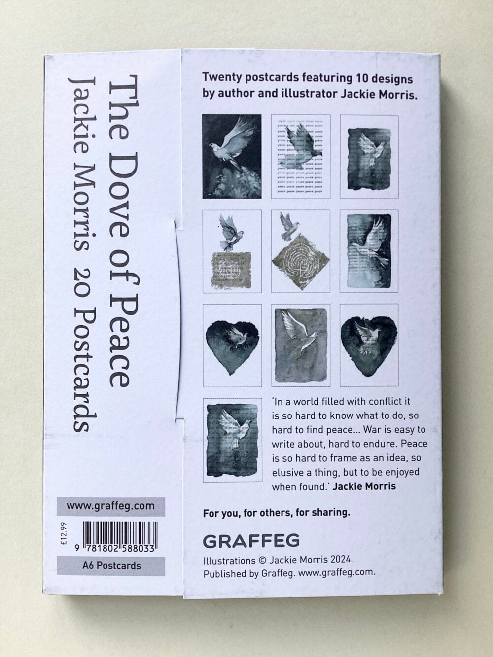 ‘The Dove of Peace’ Postcards