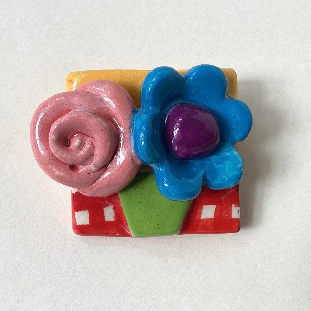 ‘Blue Daisy’ Brooch