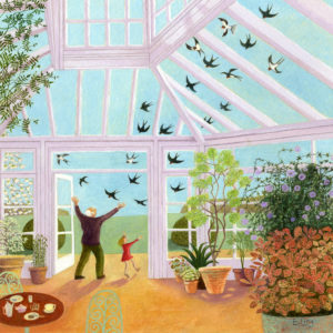 On Seeing the First Swallows in Spring