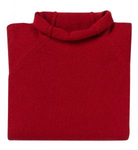 Corry Raglan Pullover in Dubonnet