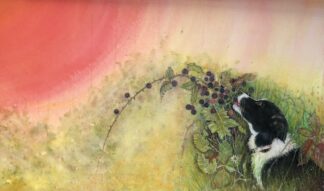 ‘Eating Blackberries’