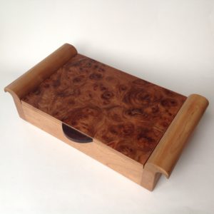 Burr Walnut Jewellery Box