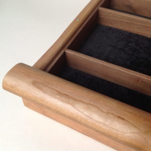 Burr Walnut Jewellery Box