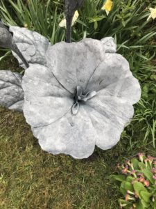 Forged Iron Primrose Sculpture