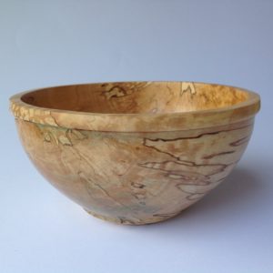 Silver Birch Wood Bowl