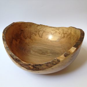 Waney Edged Walnut Bowl
