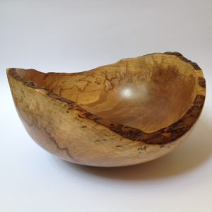 Waney Edged Walnut Bowl