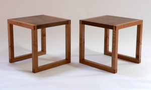 The Line Side Table Stool