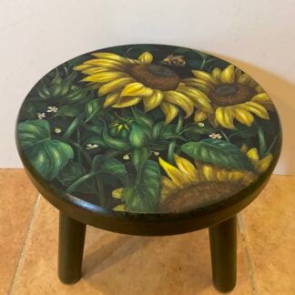‘Sunflowers' Stool