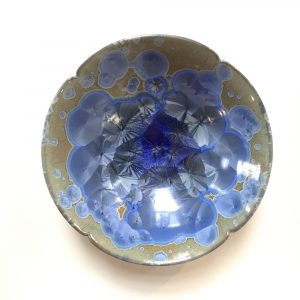 Crystalline Glazed Medium Dish