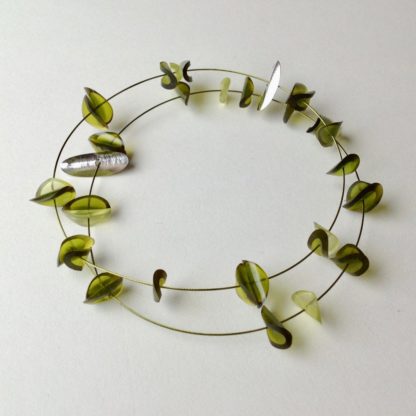 Green and Silver Bracelet