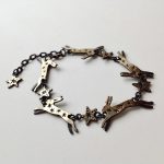 Brass & Bronze Hare Bracelet