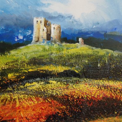 ‘High Summer, Clun Castle’