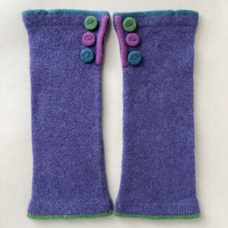 ‘Plum Button Armlets’