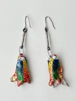 Two Fishes Drop Earrings