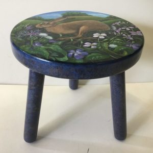 ‘Hare’ Three Legged Stool