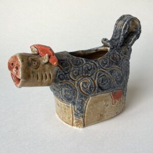 Small Jolly Cow Vase